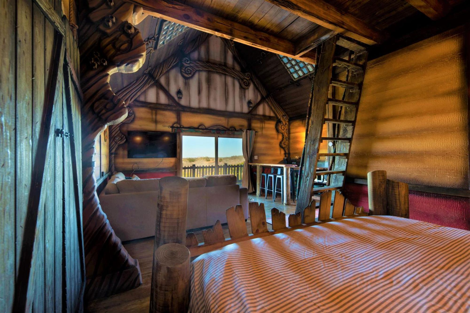 Отель Blue Hills Ranch McGregor Номер фото
